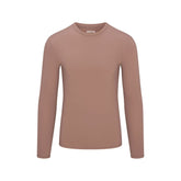 FITS EVERYBODY MENS SLIM LONG SLEEVE T-SHIRT | UMBER