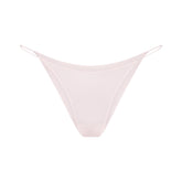 ULTRA FINE MESH STRING BIKINI | BARELY PINK