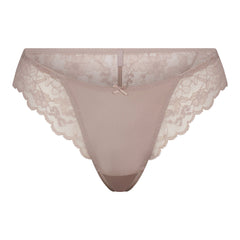 SKIMS LACE BIKINI | FAWN