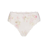 STRETCH LACE BRIEF | SNOW VINTAGE FLORAL PRINT