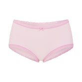 LIGHTWEIGHT COTTON LACE BOY SHORT | CHERRY BLOSSOM
