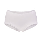 LIGHTWEIGHT COTTON LACE BOY SHORT | SNOW