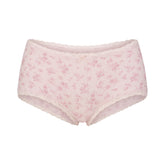 LIGHTWEIGHT COTTON POINTELLE LACE BOY SHORT | BLOOM DAINTY FLORAL