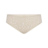 LIGHTWEIGHT COTTON RUCHED BACK HIPSTER | DELTA LEOPARD