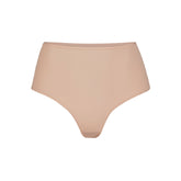 FITS EVERYBODY HIGH-WAISTED THONG | CLAY