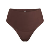 SMOOTHING INTIMATES HIGH-WAISTED THONG | COCOA