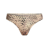 FITS EVERYBODY DIPPED FRONT THONG | SAND MULTI ANIMAL