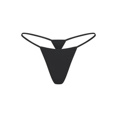 EVERYDAY COTTON STRING THONG | ONYX