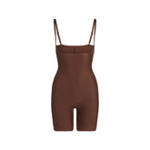 SKIMS BODY CORE SCULPT OPEN BUST MID THIGH BODYSUIT | COCOA