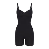 SEAMLESS SCULPT MID THIGH BODYSUIT | ONYX