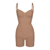 SEAMLESS SCULPT LOW BACK MID THIGH BODYSUIT | SIENNA