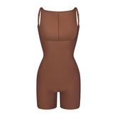 SKIMS BODY CORE SCULPT BACK SMOOTHING OPEN BUST MID THIGH BODYSUIT | JASPER