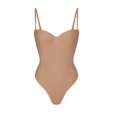 SKIMS BODY UNDERWIRE THONG BODYSUIT | SIENNA