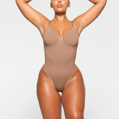 SEAMLESS SCULPT LOW BACK THONG BODYSUIT | SIENNA