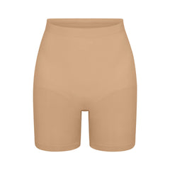 SEAMLESS SCULPT MID THIGH SHORT | CLAY