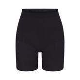 SEAMLESS SCULPT MID THIGH SHORT | ONYX