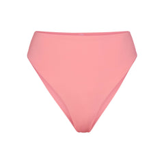 SIGNATURE SWIM HIGH-WAISTED BIKINI BOTTOM | MELON