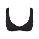SIGNATURE SWIM PLUNGE BIKINI TOP | ONYX