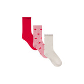 VALENTINES SOCK 3-PACK | HALITE LIPS PRINT MULTI