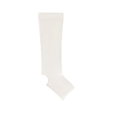 HOSIERY OPEN TOE KNEE HIGH SOCK | SNOW