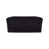 ICONIC SWIM MICRO BANDEAU BIKINI TOP | OBSIDIAN