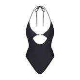 ICONIC SWIM HARDWARE ONE PIECE | OBSIDIAN