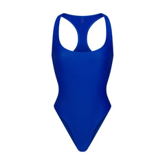 ICONIC SWIM RACERBACK ONE PIECE | COBALT