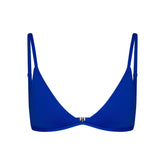 ICONIC SWIM TRIANGLE BIKINI TOP | COBALT