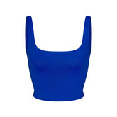 ICONIC SWIM TANK BIKINI TOP | COBALT
