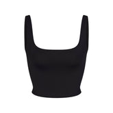 ICONIC SWIM TANK BIKINI TOP | OBSIDIAN