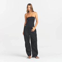 SMOOTH LAYERS STRAPLESS BODYSUIT | OBSIDIAN