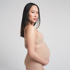 FITS EVERYBODY MATERNITY NURSING SCOOP BRALETTE | CLAY