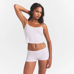 SKIMS SLEEP CAMI SET | SNOW DELICATE FLORAL PRINT