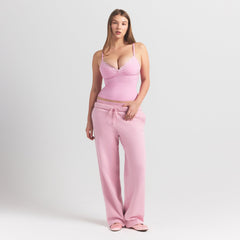 FITS EVERYBODY LACE PUSH-UP CAMI | BUBBLE GUM TONAL