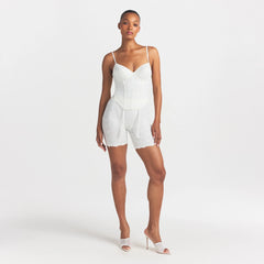 LACE SHAPEWEAR CORSET | IVORY