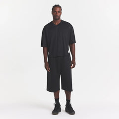 MESH APPAREL MENS CROPPED JERSEY | ONYX