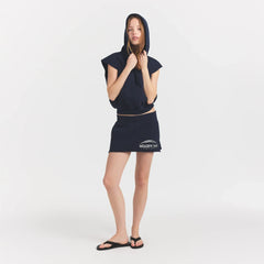 BOYFRIEND FLEECE MUSCLE PULLOVER | NAVY