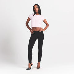 BRUSHED ALPACA SHORT SLEEVE CARDIGAN | CHERRY BLOSSOM