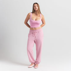 FITS EVERYBODY LACE TANK | BUBBLE GUM TONAL