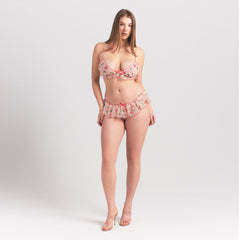 EMBROIDERED TULLE SKIMPY TRIANGLE BRALETTE | PRIMROSE CHERRY TULLE