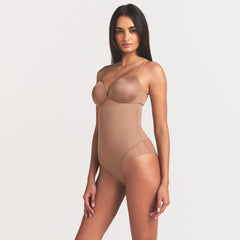 POWER MESH SHAPEWEAR CORE SCULPT HIGH-WAISTED BRIEF | SIENNA