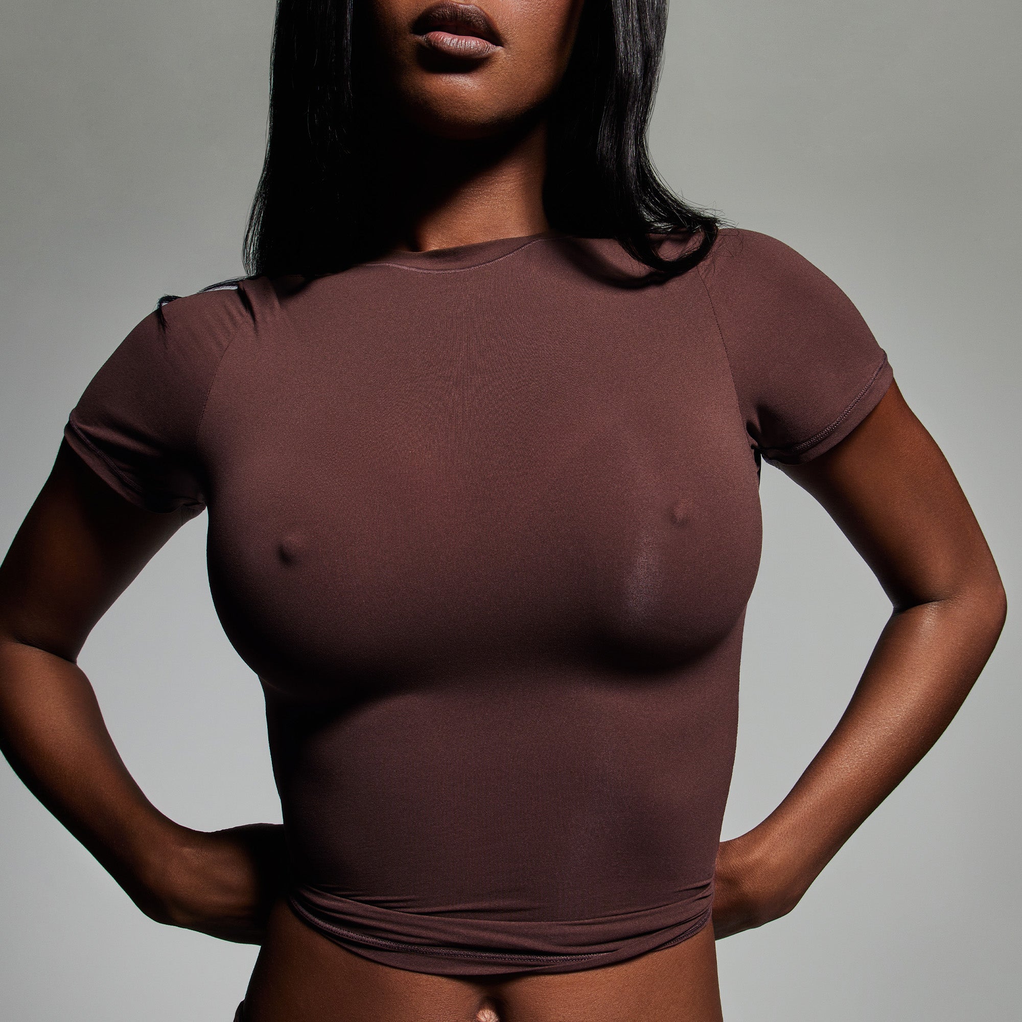 SKIMS ULTIMATE NIPPLE PUSH-UP BRA | COCOA