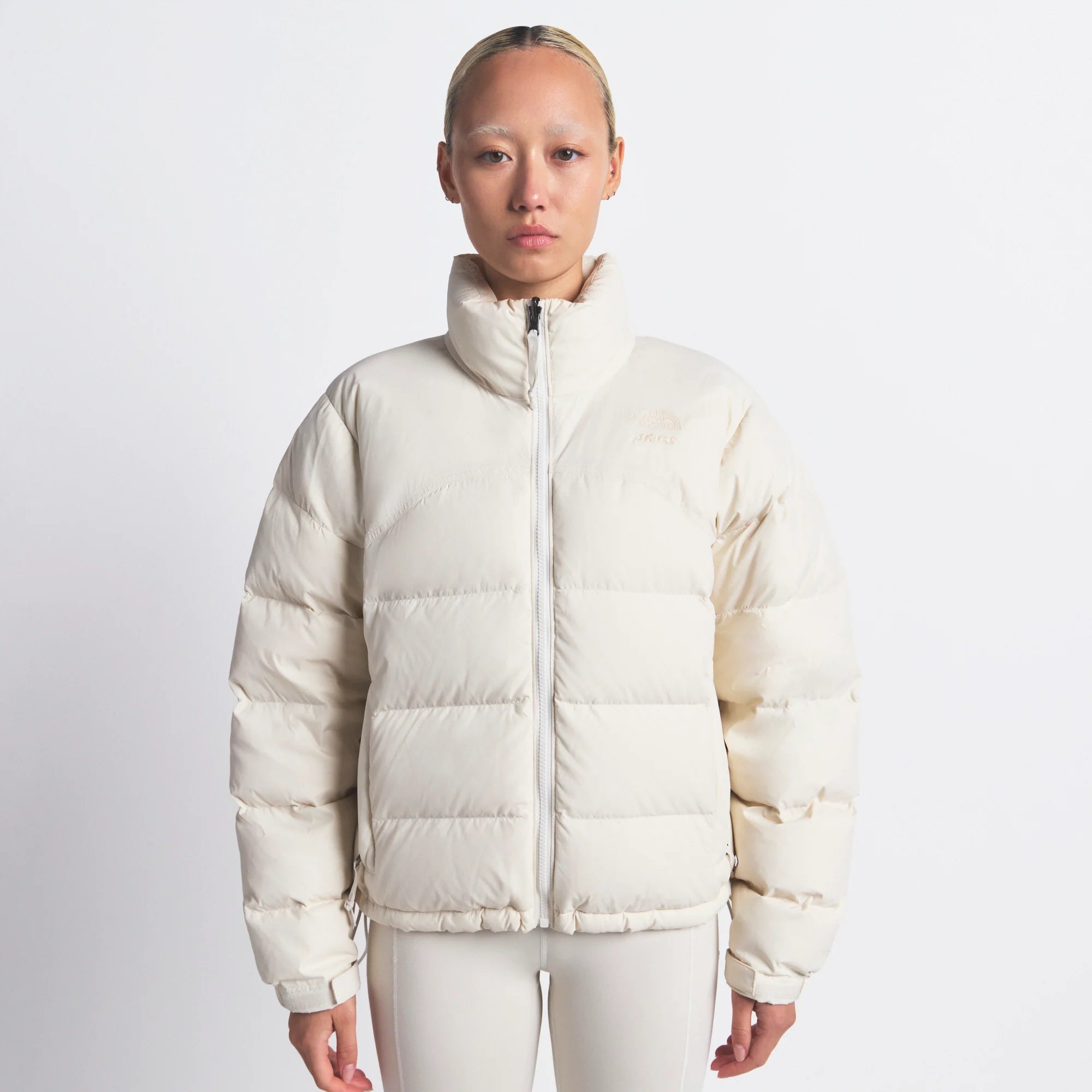 THE NORTH FACE X SKIMS 2000 RETRO NUPTSE JACKET | BONE