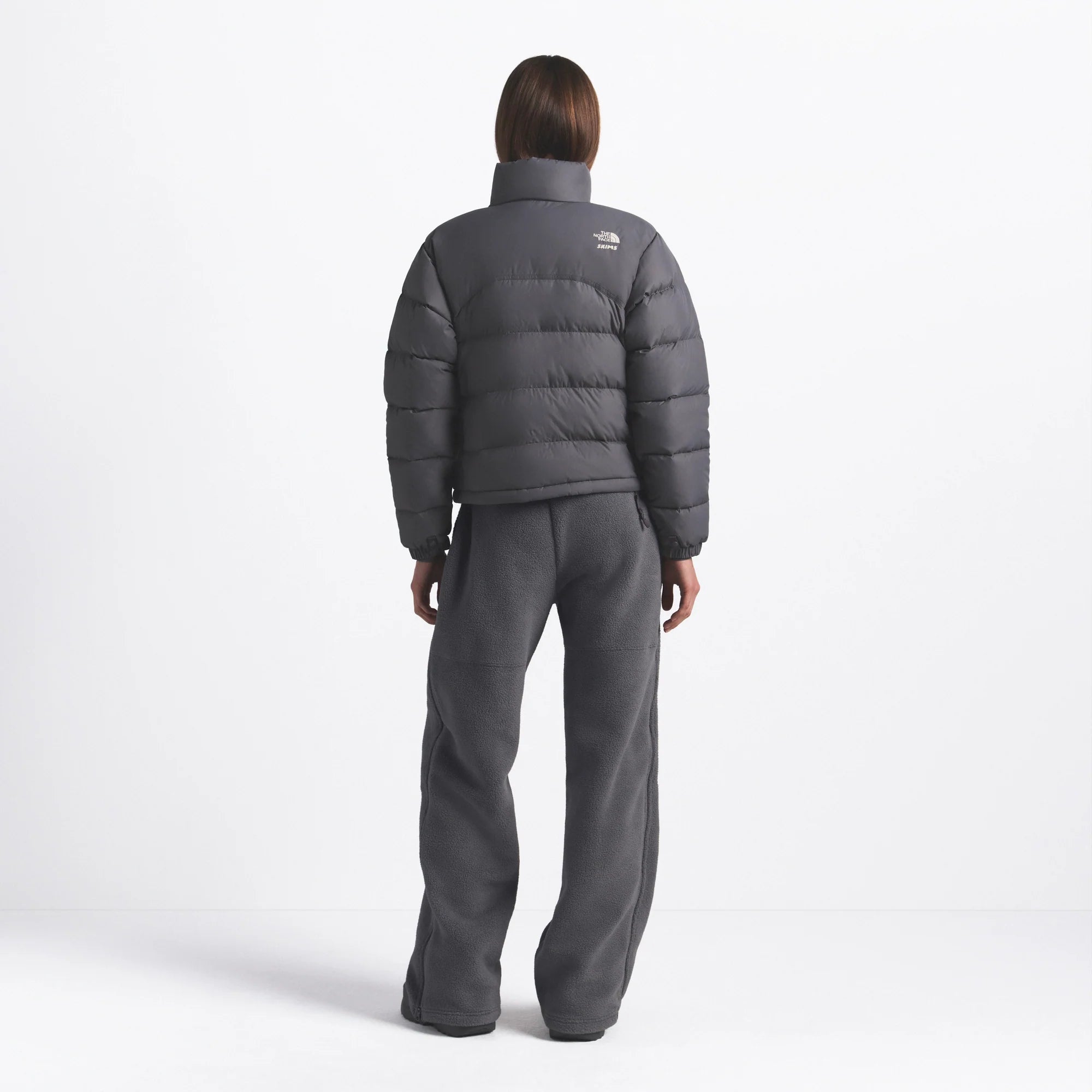 THE NORTH FACE X SKIMS 2000 RETRO NUPTSE JACKET | GUNMETAL