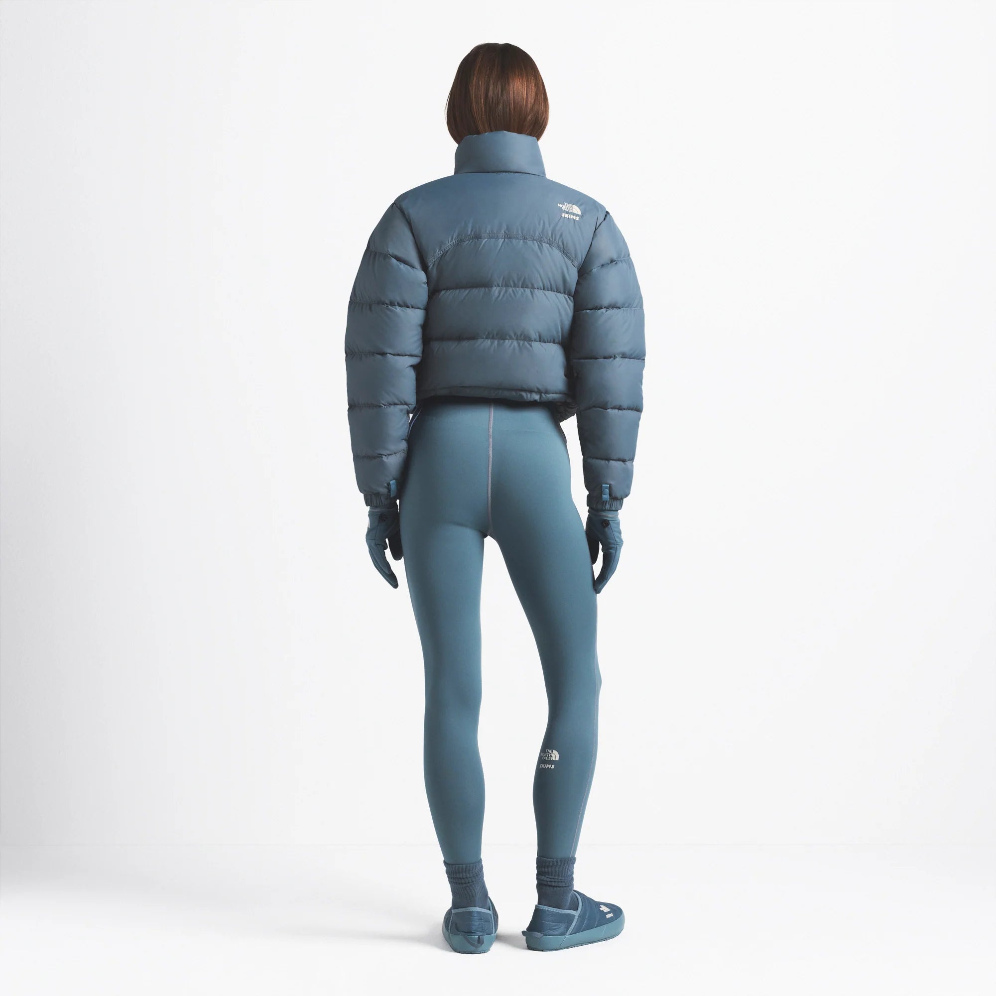 THE NORTH FACE X SKIMS 2000 RETRO NUPTSE JACKET | KYANITE