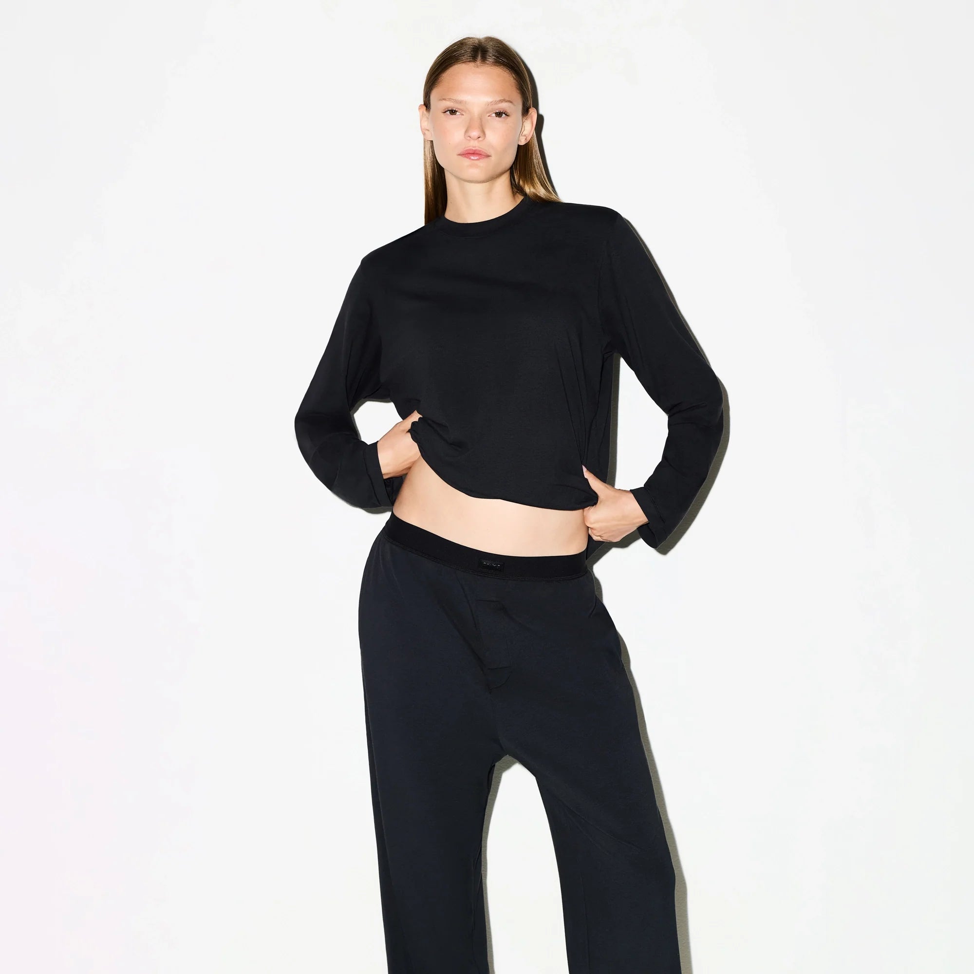 BOYFRIEND LOOSE PANT | ONYX