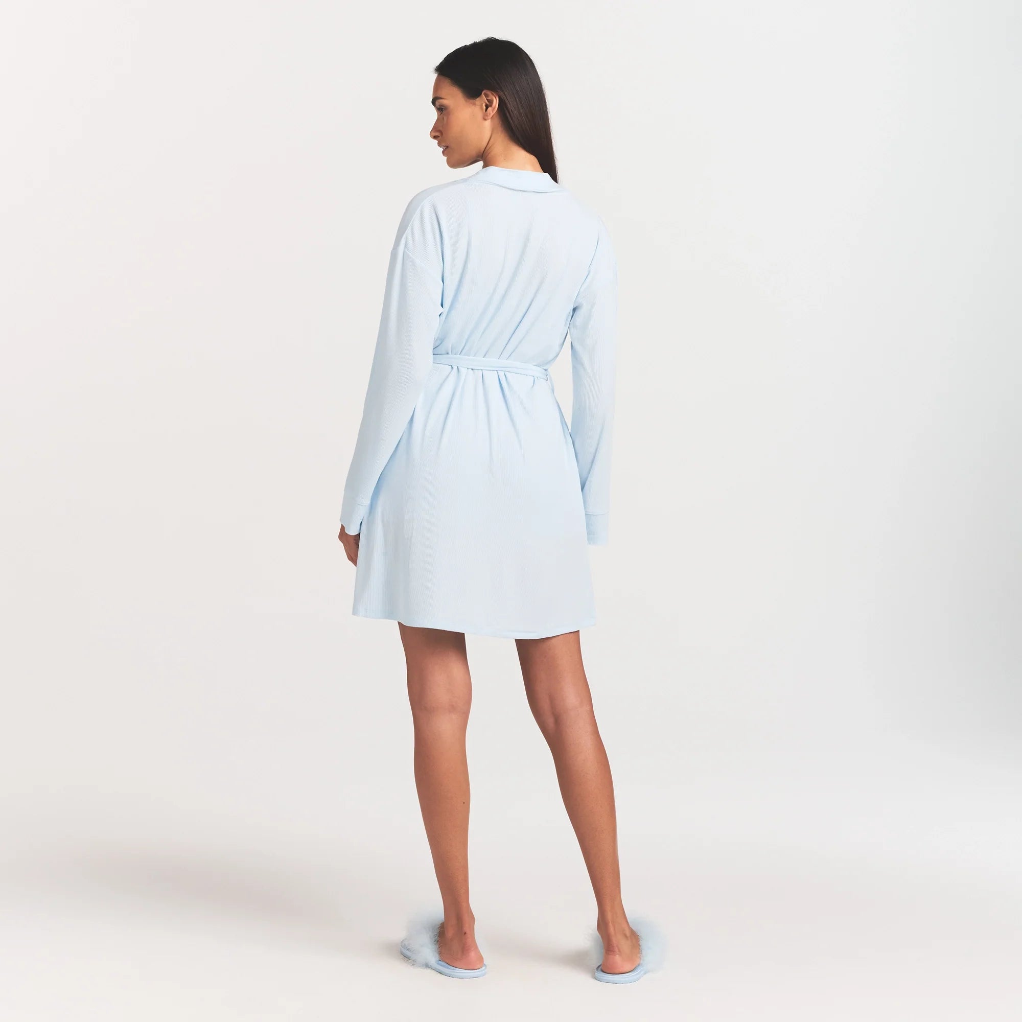 SOFT LOUNGE ROBE | BABY BLUE
