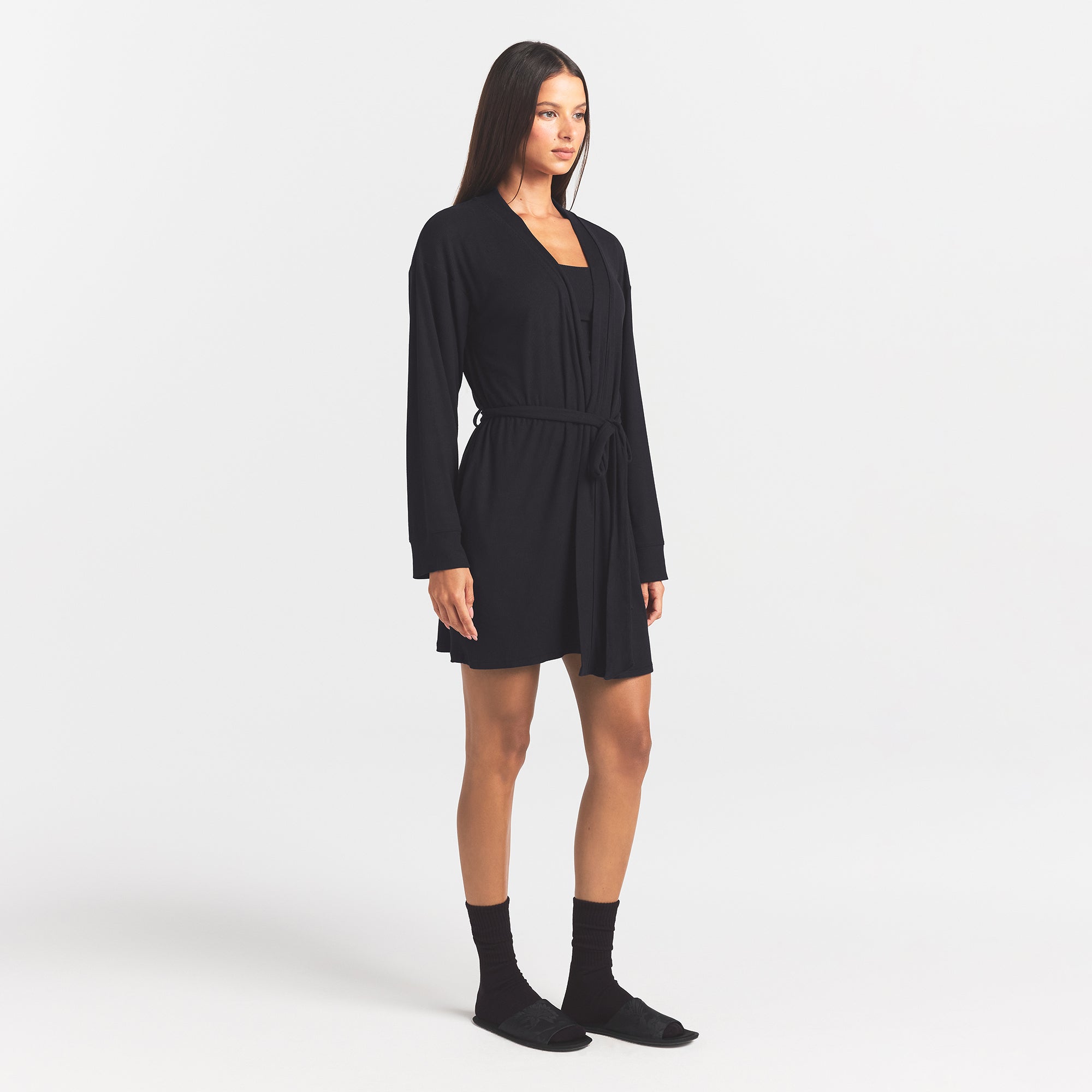 SOFT LOUNGE ROBE | ONYX