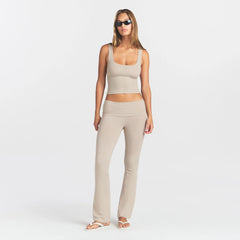 COTTON RIB TANK | STONE