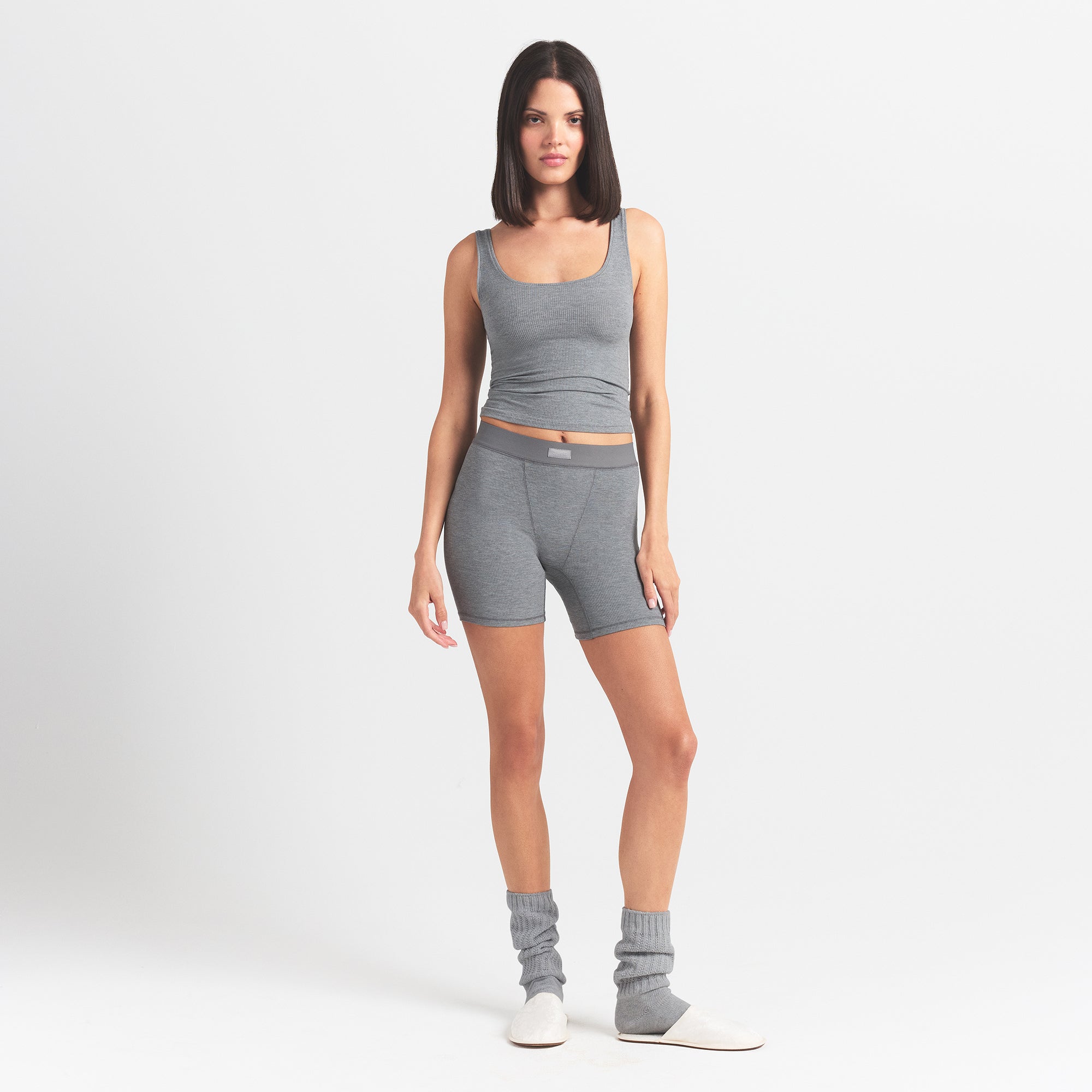 SOFT LOUNGE TANK | HEATHER GREY